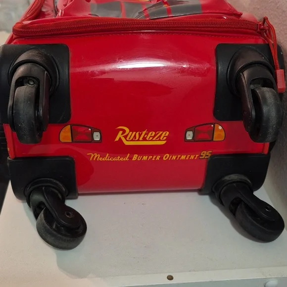 Disney Lightning McQueen Kid Roll8ng Suitcase - Picture 4 of 6
